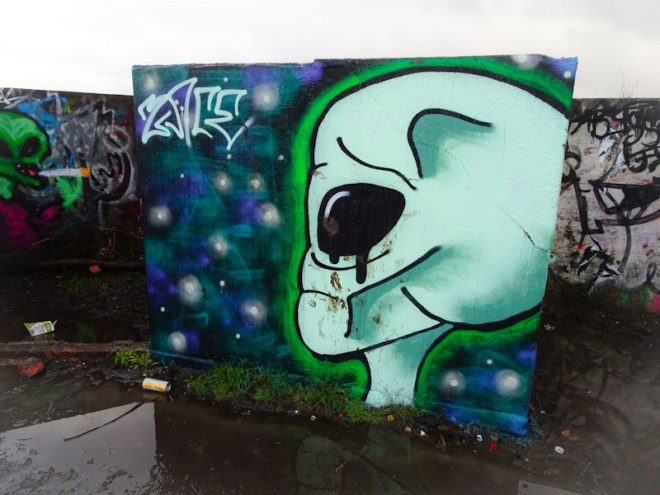 Zace, Purdown Battery, Bristol, February 2021