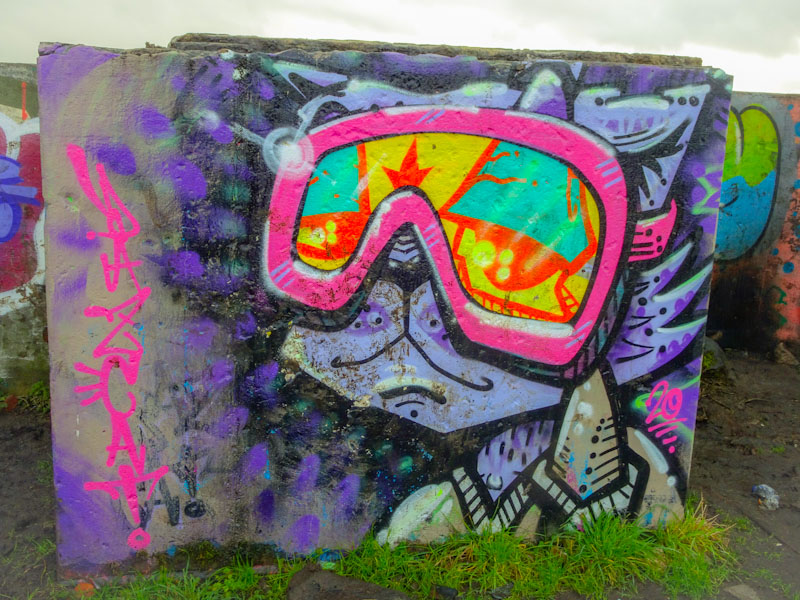 Daz Cat, Purdown Battery, Bristol, February 2021