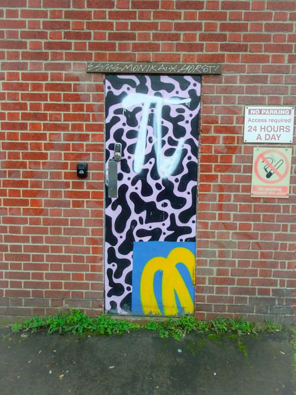 Mr Penfold door, St Phillips, Bristol, February 2021