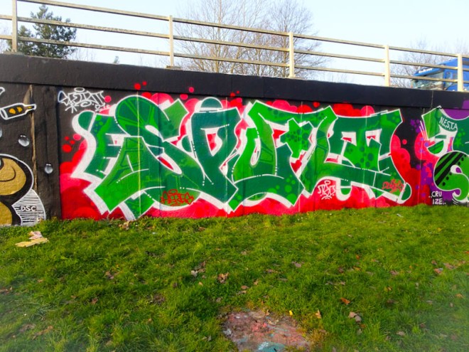 Dott Rotten, M32 roundabout, Bristol, March 2021