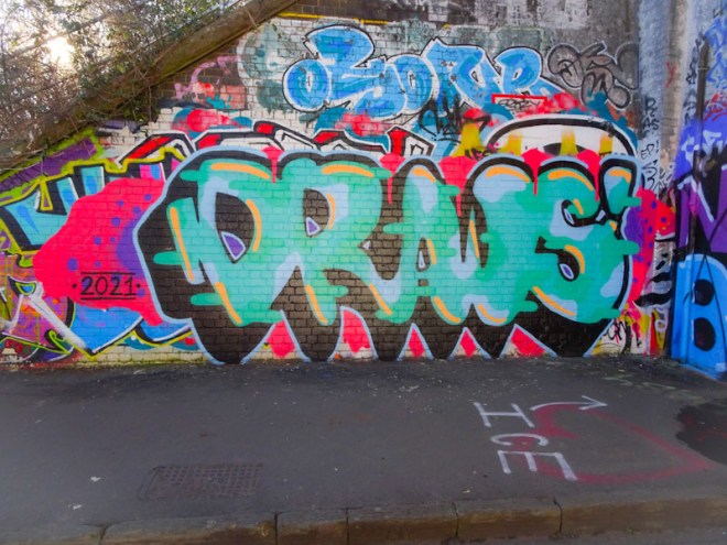 Mr Draws, St Werburghs, Bristol, February 2021