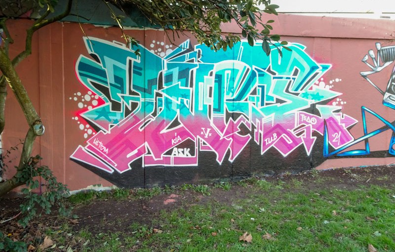 Inkie, M32 roundabout, Bristol, March 2021