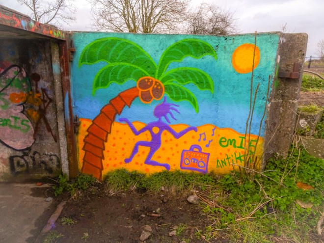 Antikki, Purdown Battery, Bristol, March 2021