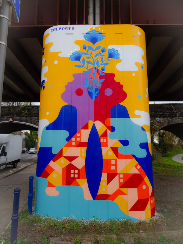 Zoe Power and David Bain, Stapleton Road, Bristol, March 2021