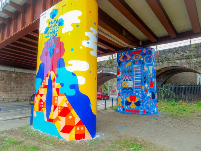 Zoe Power and David Bain, Stapleton Road, Bristol, March 2021