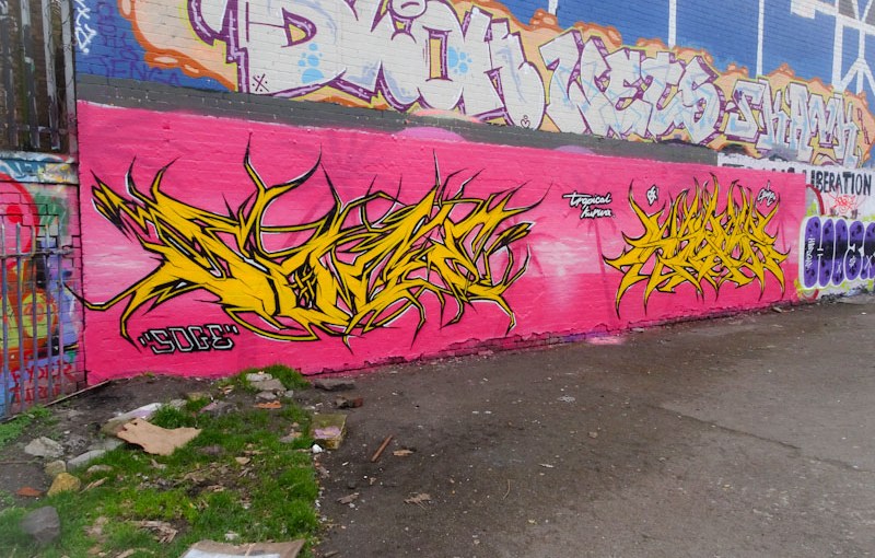 Soge and Hire, Dean Lane, Bristol, March 2021