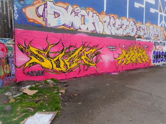 Soge and Hire, Dean Lane, Bristol, March 2021