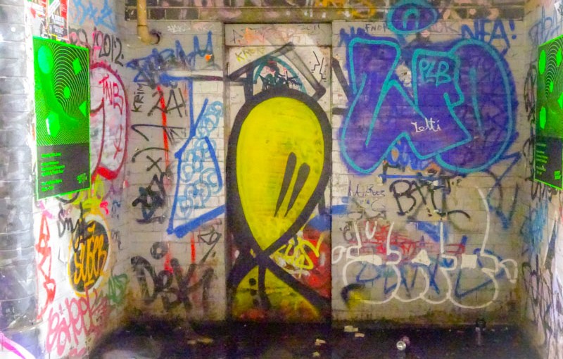 Mr Bloopy door, Bristol, June 2019