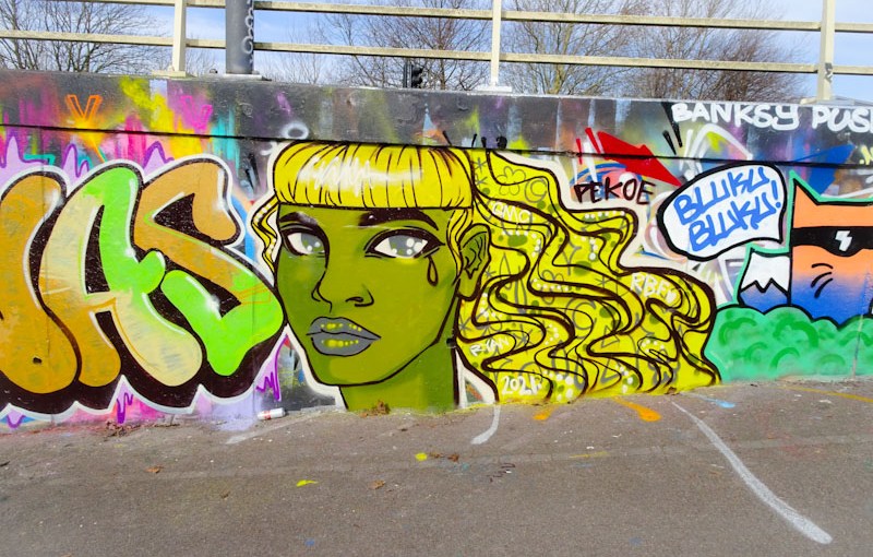 Pekoe, M32 roundabout, Bristol, March 2021