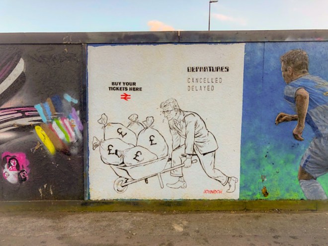 John D'oh, Lower Approach Road, Bristol, February 2021