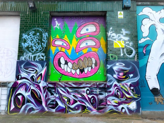 Mr Klue and Mr Sleven. Brigg's Lane, Bristol. February 2021