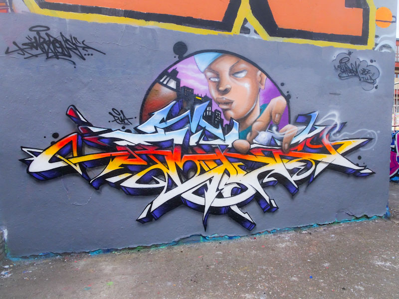 Dibz and Shade One, Dean Lane, Bristol, March 2021