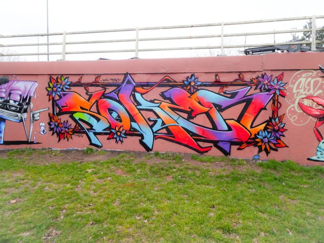 Soker, M32 roundabout, Bristol, March 2021