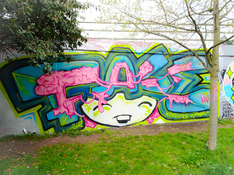 Face 1st, M32 roundabout, Bristol, April 2021