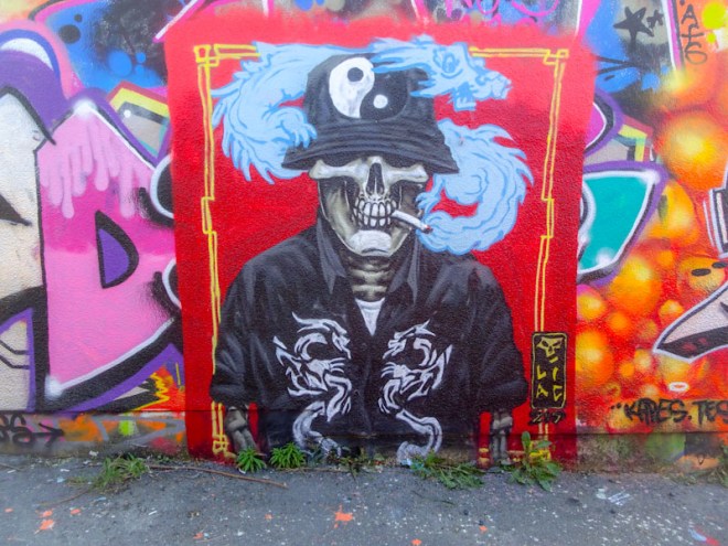 Laic217, M32 Cycle path, Bristol, April 2021