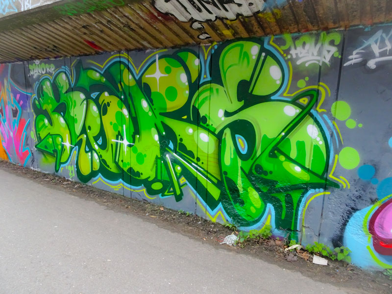 Hemper, M32 cycle path, Bristol, March 2021