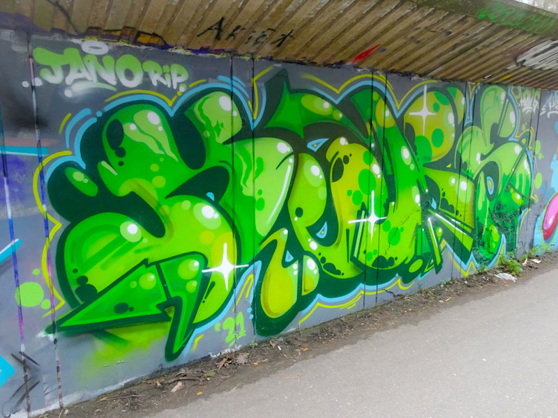 Hemper, M32 cycle path, Bristol, March 2021