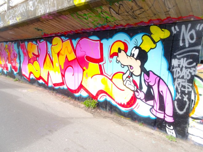 Footloose, M32 cycle path, Bristol, April 2021