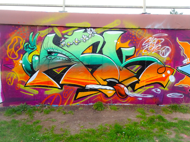 Sled One, M32 roundabout, Bristol, April 2021