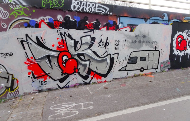 Decay, M32 roundabout, Bristol, April 2021