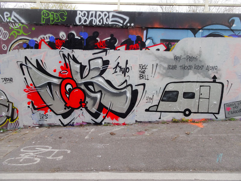 Decay, M32 roundabout, Bristol, April 2021