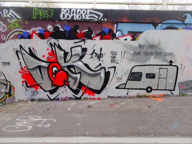 Decay, M32 roundabout, Bristol, April 2021