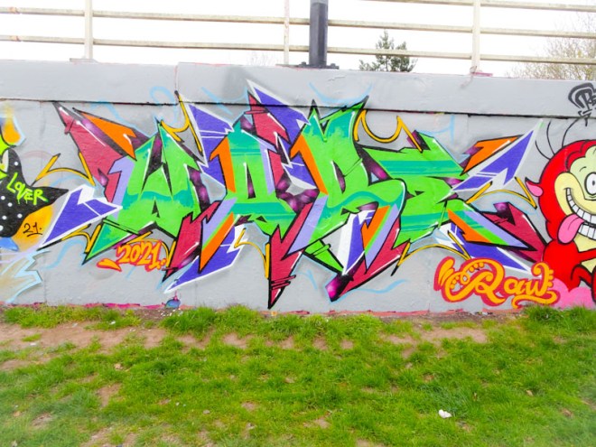 Ware, M32 roundabout, Bristol, April 2021