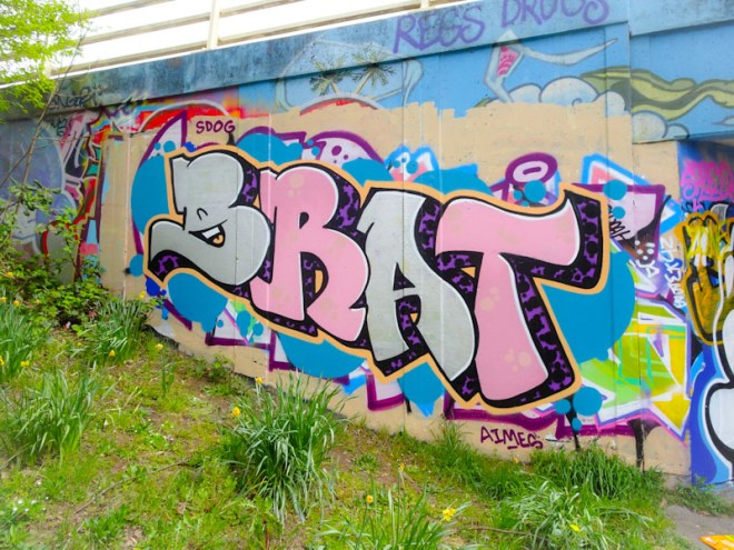 Bnie, M32 roundabout, Bristtol, April 2021