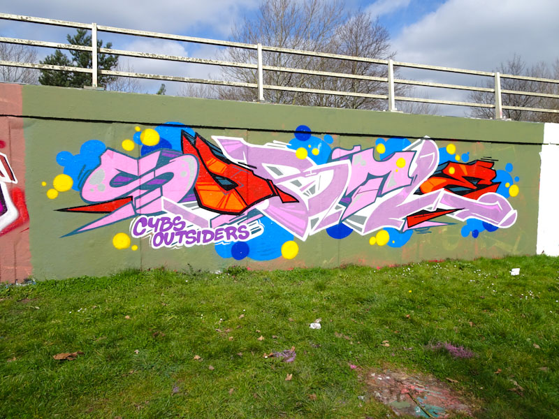 Subtle, M32 roundabout, Bristol, March 2021