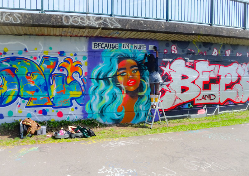 Jelly, Cumberland Basin, Bristol, May 2021