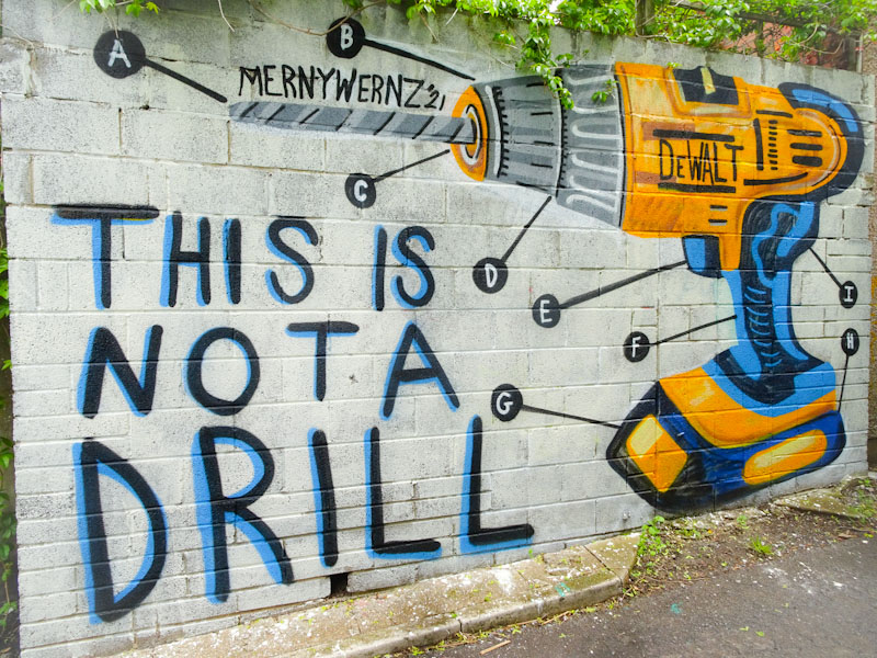 Morny, Muriel Alleyway, Bristol, May 2021