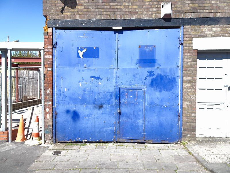 Door within a door, Bedminster, Bristol, April 2021