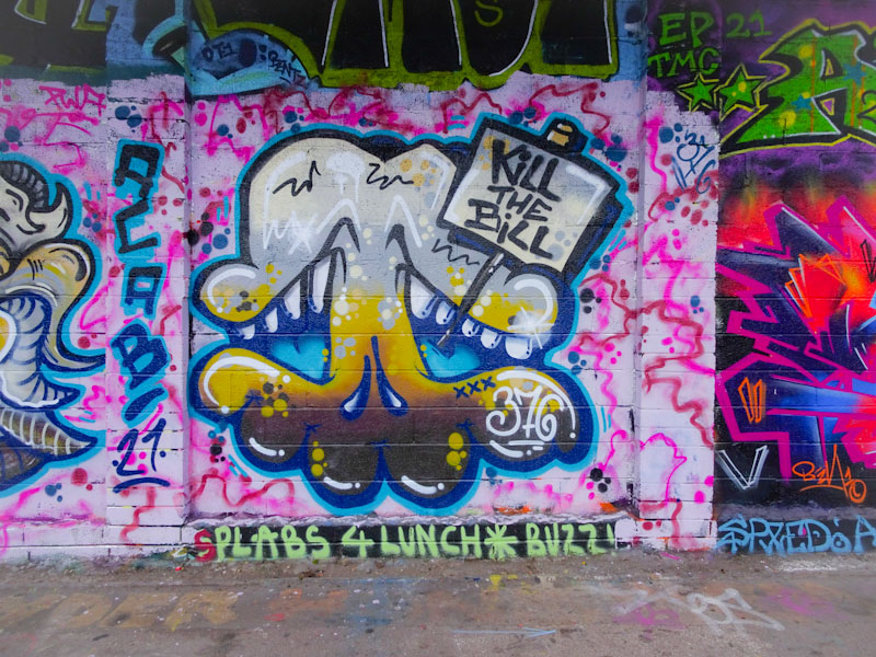 Soap, M32 cycle path, Bristol, May 2021