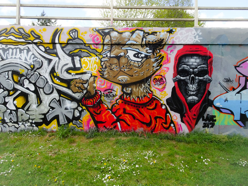 Daz Cat, M32 roundabout, Bristol, May 2021