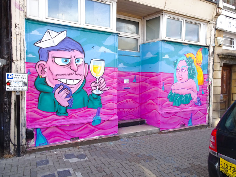 Kid Crayon and Zubieta, North Street, Bristol, May 2021