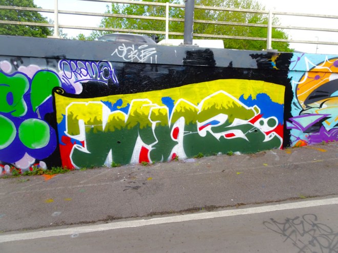 Smoke Perfume, M32 roundabout, Bristol, May 2021