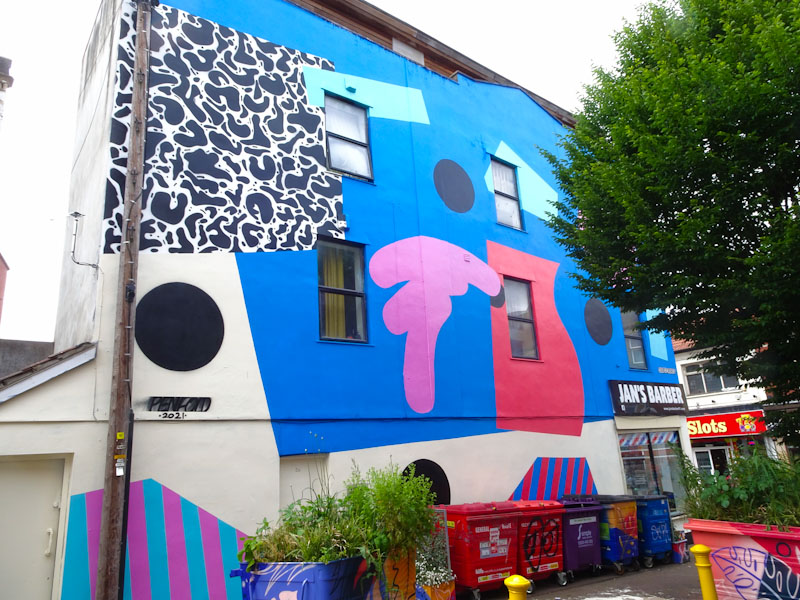 Mr Penfold, Church Road, Bristol, June 2021, Upfest 2021