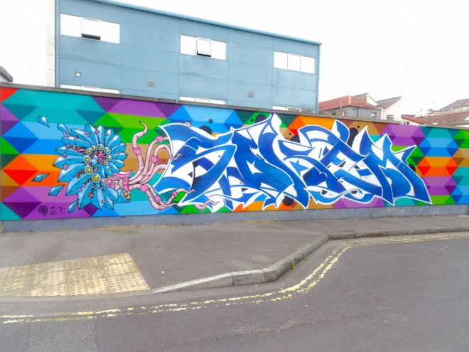 Andy Council, Soker and Paul Monsters, Waterloo Place, Bristol, June 2021