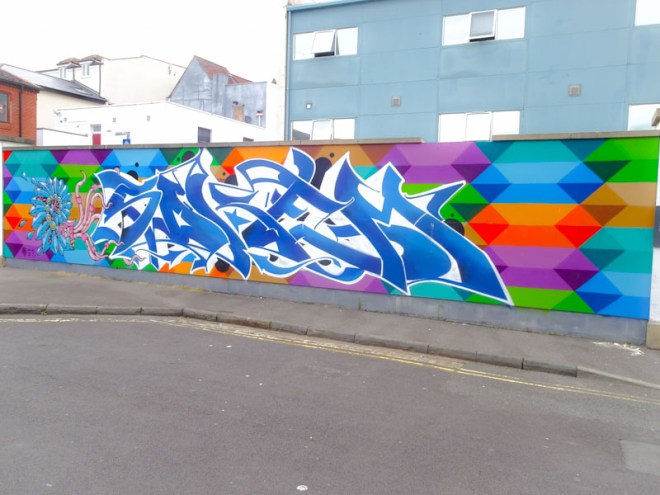 Andy Council, Soker and Paul Monsters, Waterloo Place, Bristol, June 2021