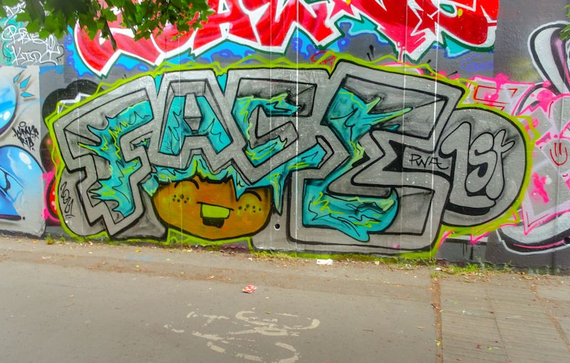 Face 1st, M32 roundabout, Bristol, June 2021