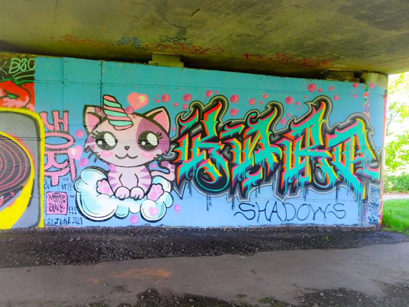 Maesyhook and Stivs, Brunel Way, Bristol, May 2021