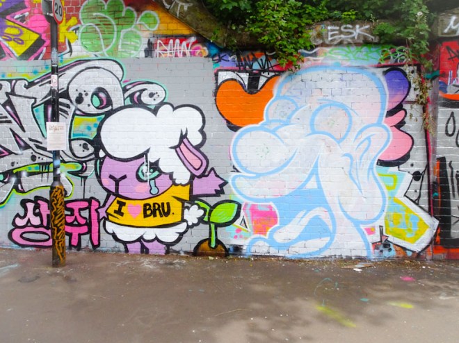 Maesyhook and Slakarts, St Werburghs Tunnel, Bristol, June 2021