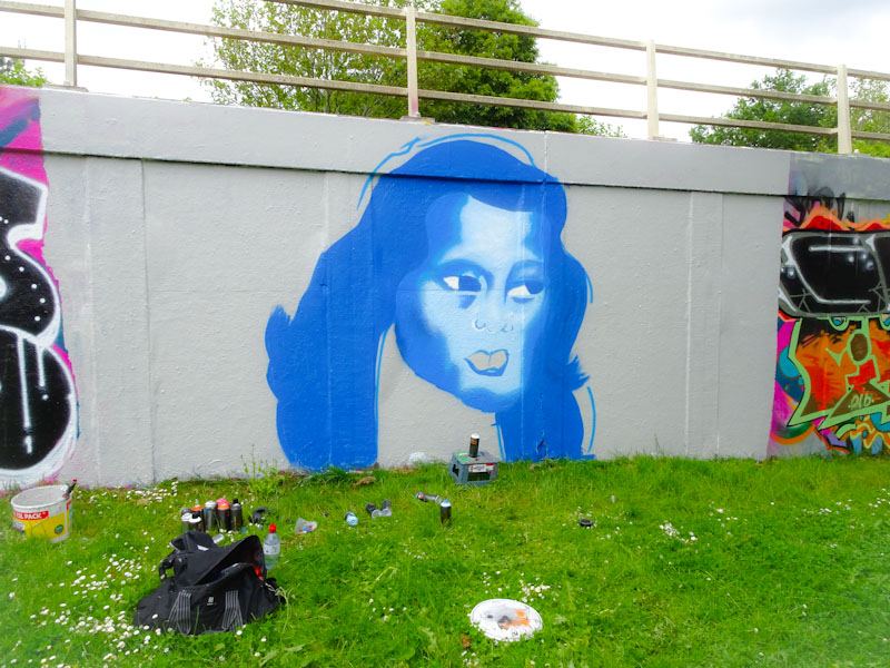 Eman, M32 roundabout, Bristol, June 2021