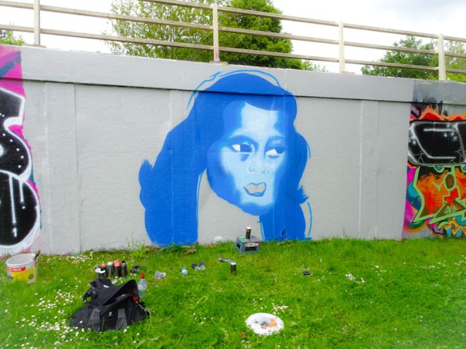 Eman, M32 roundabout, Bristol, June 2021