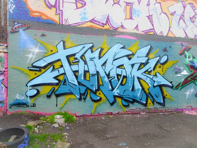 Turoe, Dean Lane, Bristol, April 2021