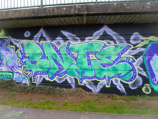 Bnie, Cumberland Basin, Bristol, April 2021