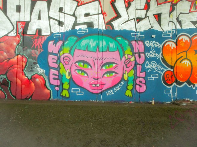 Wee Nuls, Frome side, Bristol, June 2021