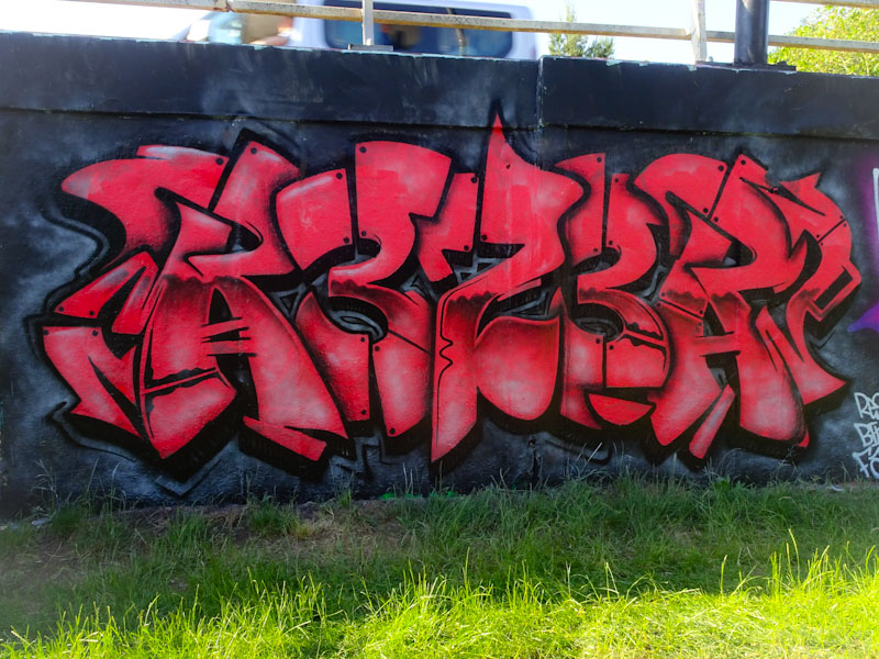 Rezwonk, M32 roundabout, Bristol, June 2021