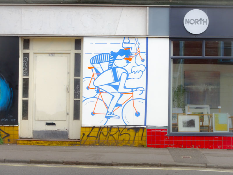 Hannah Edwards, North Street, Bristol, June 2021, Upfest 21