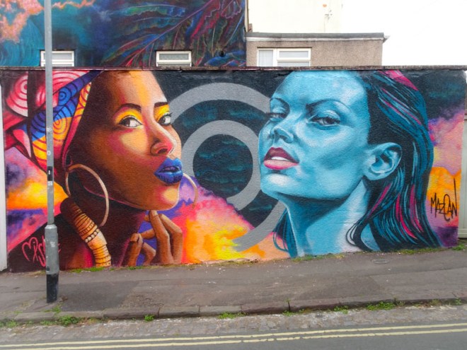 Mishfit and Mazcan, King William Street, Bristol, June 2021, Upfest 21